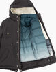 Parka 3 en 1 grise avec doudoune réversible garçon -4