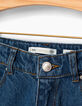 Girls' medium blue mom jeans-4