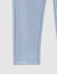 Pantalon de costume bleu maille chinée garçon-7