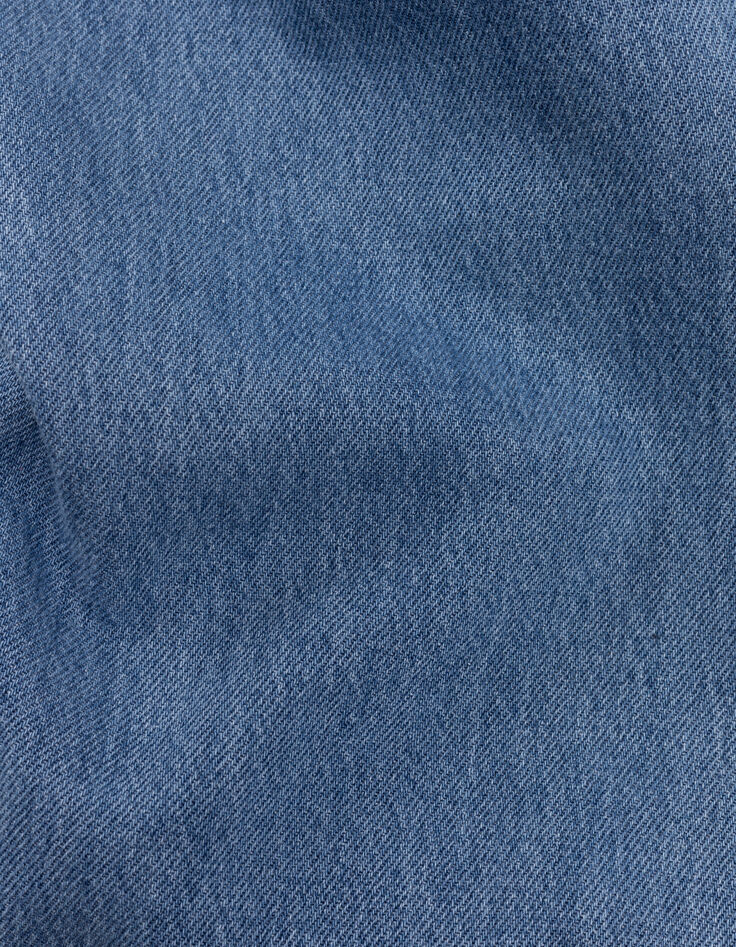 Jean LARGE bleu waterless fille-10