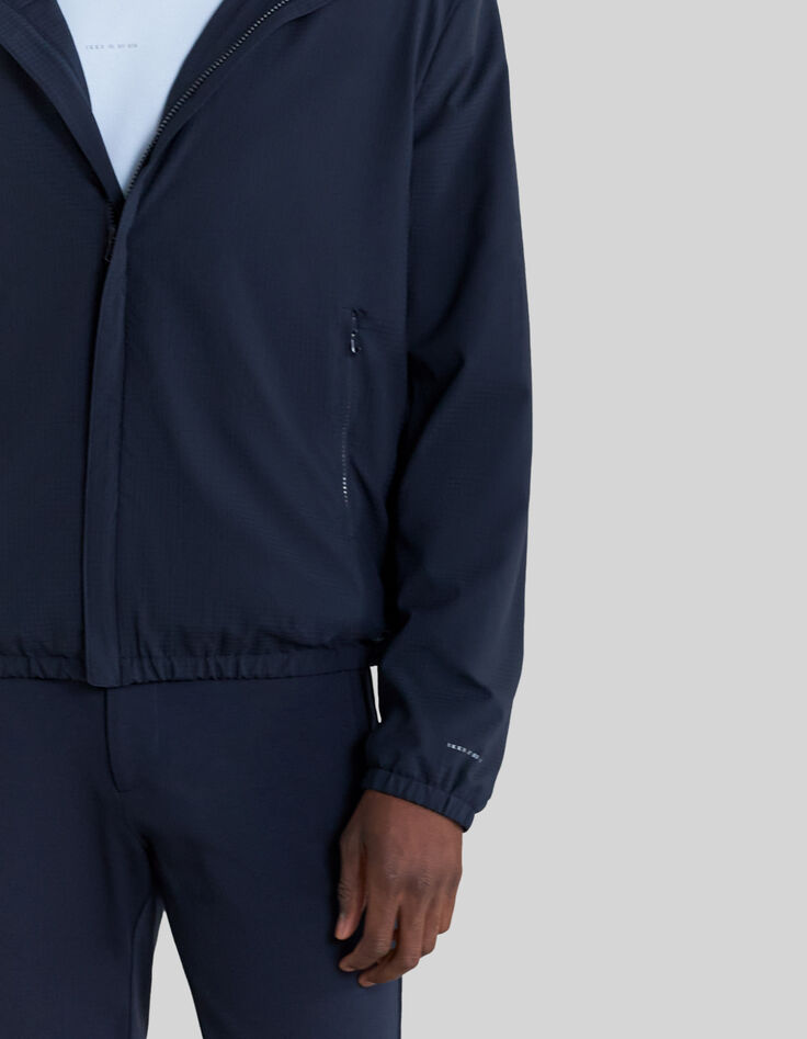 Men&rsquo;s navy WATER REPELLENT light jacket-5
