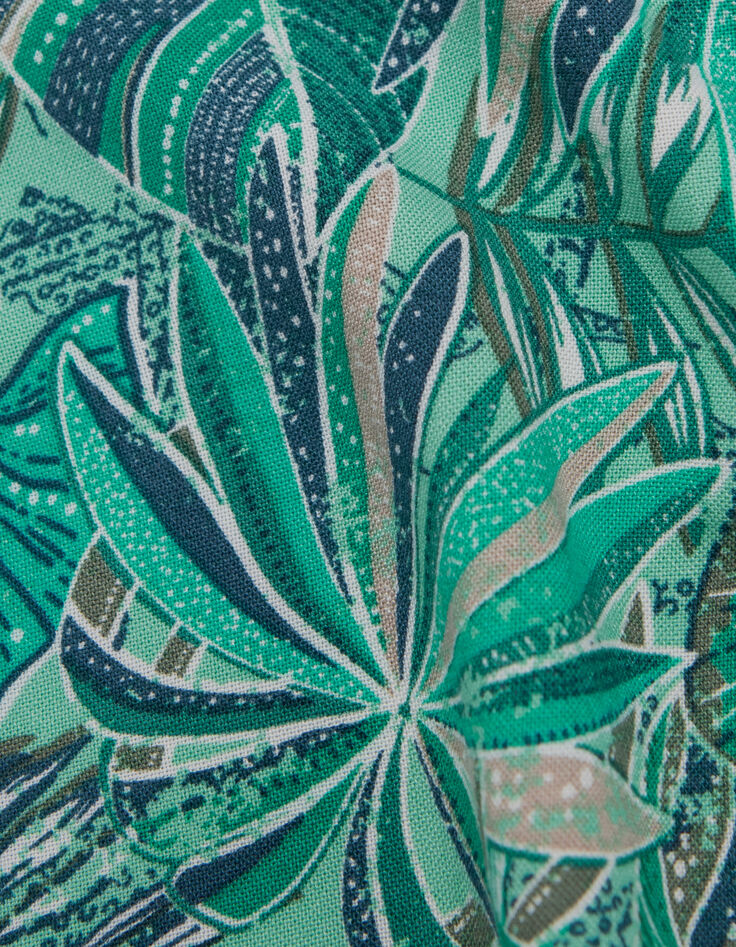 Baby boys’ green LENZING™ ECOVERO™ with exotic motif-6