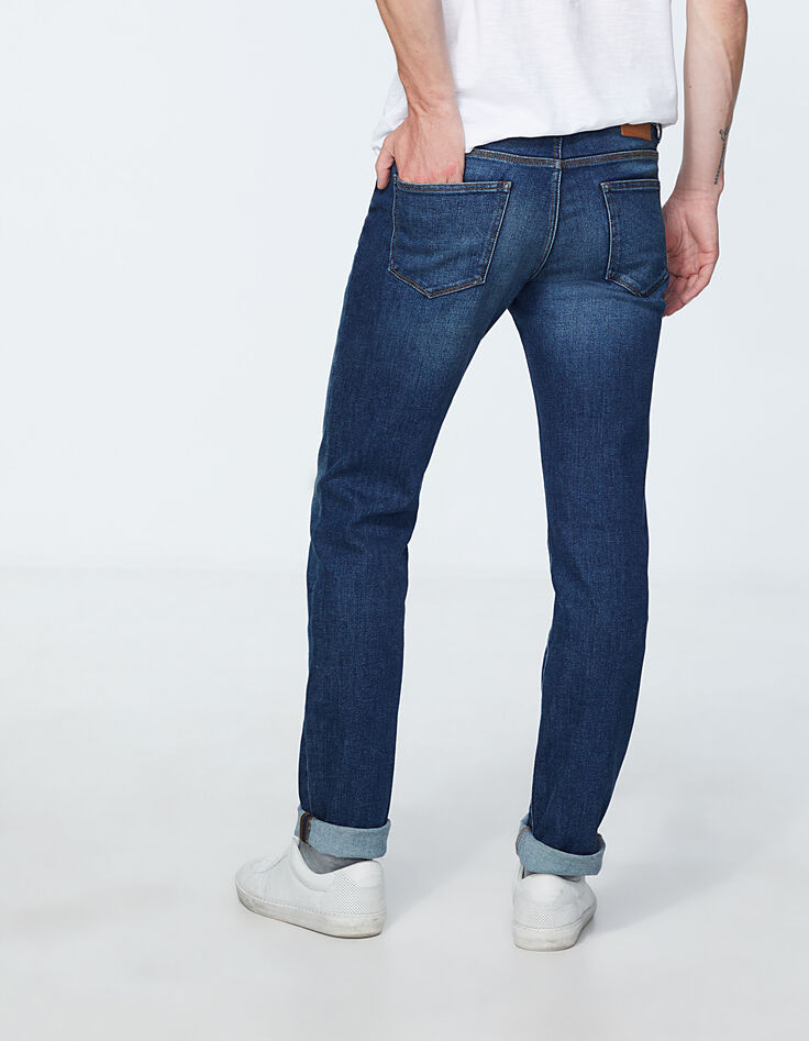 Men’s cobalt Bronx SLIM jeans-3