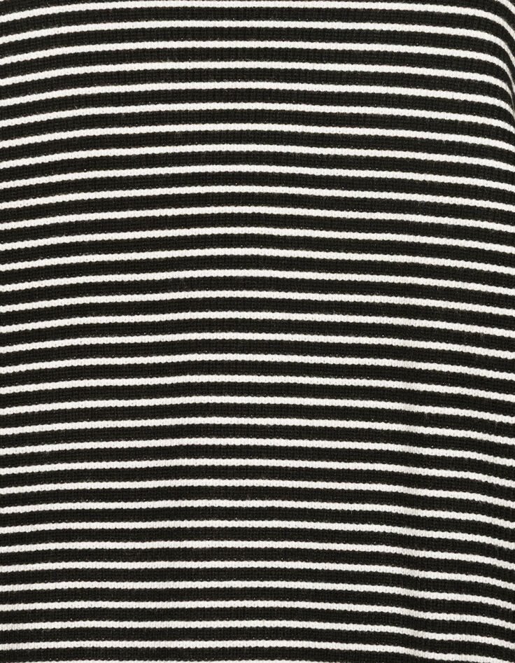 Jersey marinera punto negro rayas blancas hombre-7