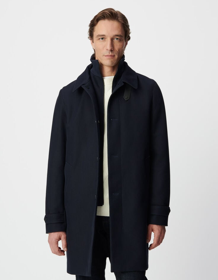 Trench marine avec parementure amovible Homme-2 Trench marine avec parementure amovible Homme-2