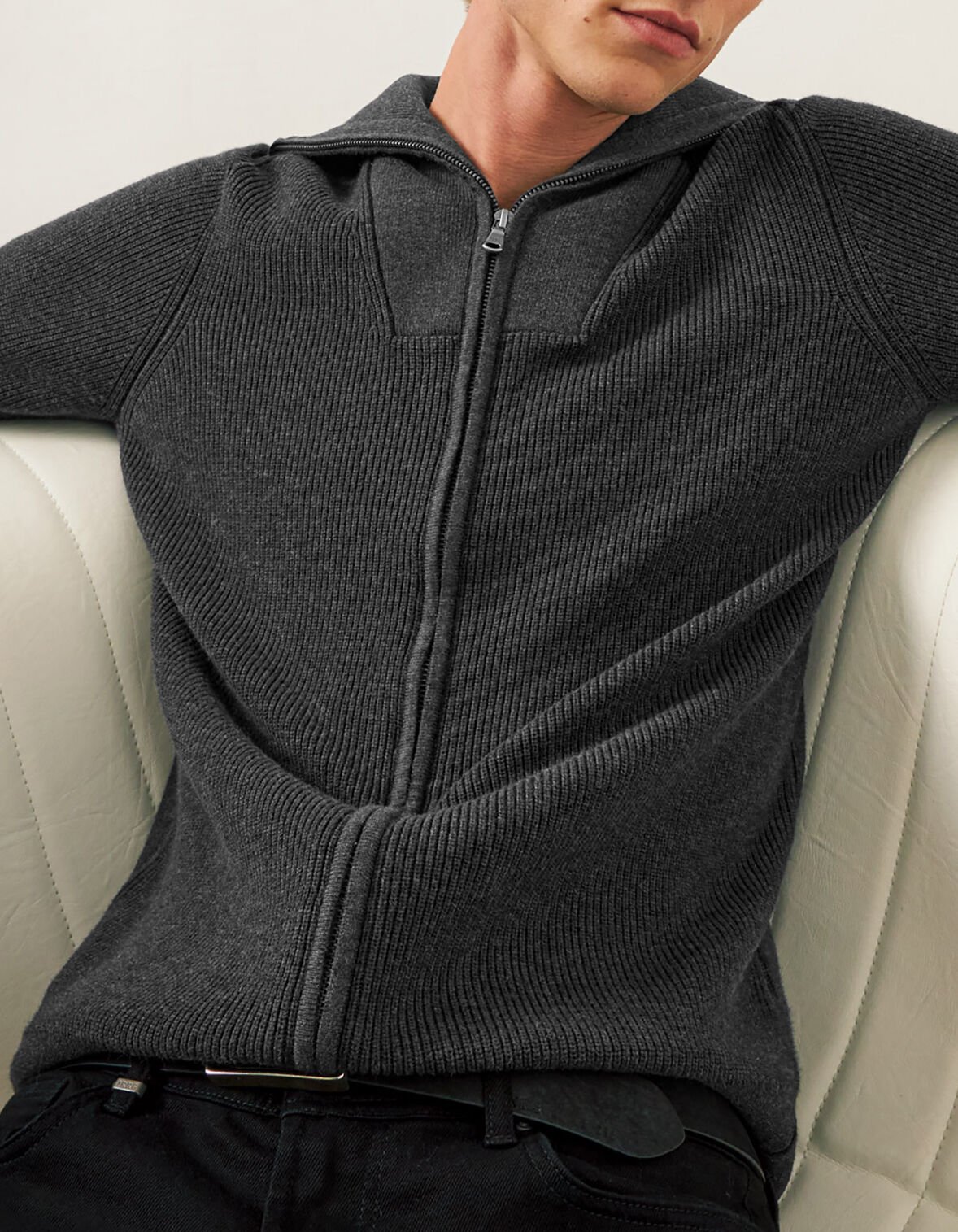 Gilet col camionneur homme 2025