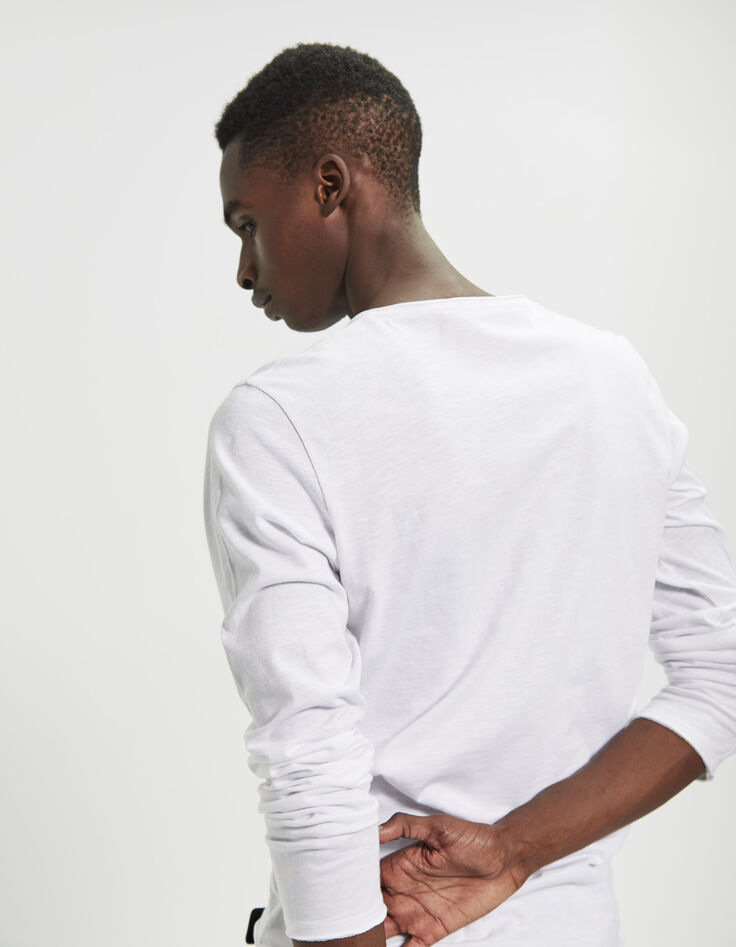 Weißes Herren-Shirt-3