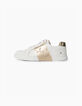 Girls' white trainers-1