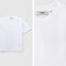 Gender Free-T-shirt blanc coton bio brodé mixte - IKKS image number 4