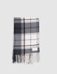 Bufanda de cuadros escoceses para hombre-2
