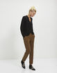 Zwarte damesblouse-5