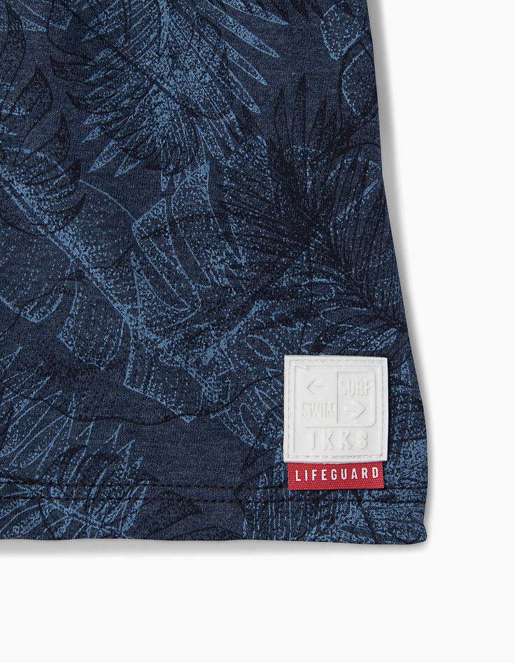 Polo bleu bébé garçon -4