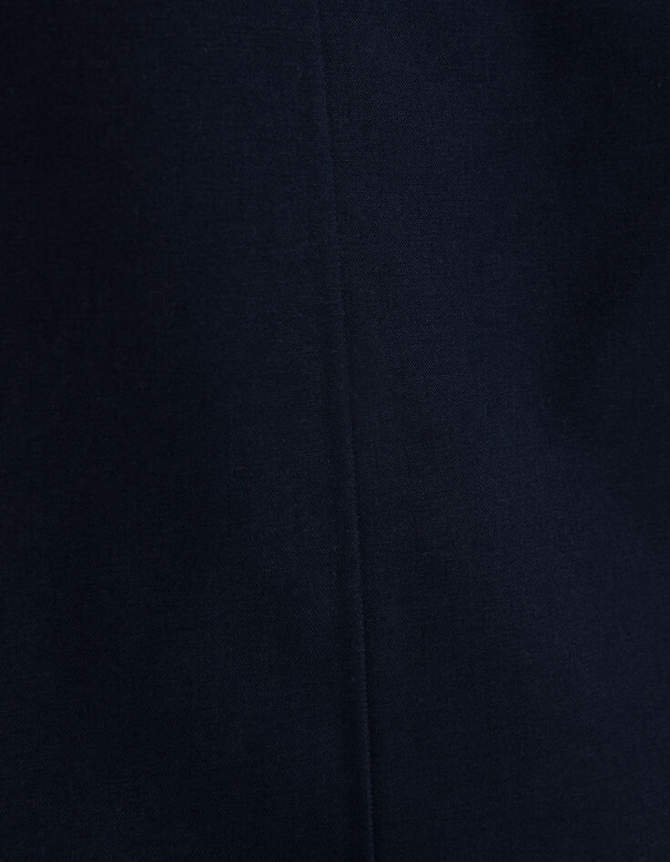 Trench marine capuche amovible Homme-10