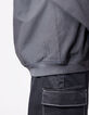 Blouson noir à capuche fille-3