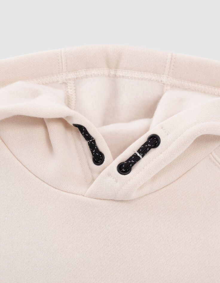 Sweat mastic relaxed typo manches visuel dos gar&ccedil;on -3