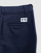 CHINO navy nylon pants for boys-7