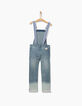 Faded Blue Mädchen-Jeanslatzhose-3
