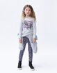 Leggings reversibles estrellas azul marino ni&ntilde;a-8