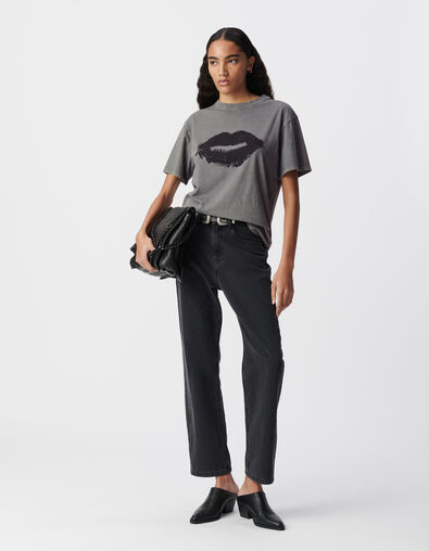 Camiseta gris boca maxi - IKKS