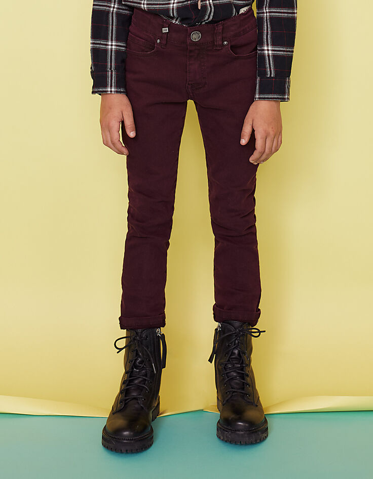 Jean slim dark purple garçon -6 Jean slim dark purple garçon -6