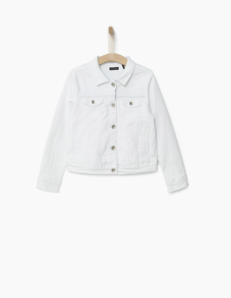 Veste blanche fille-2