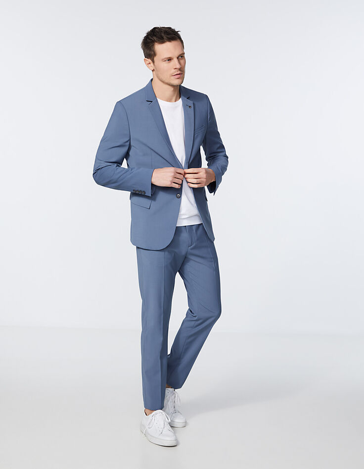 Men’s stone suit jacket-6