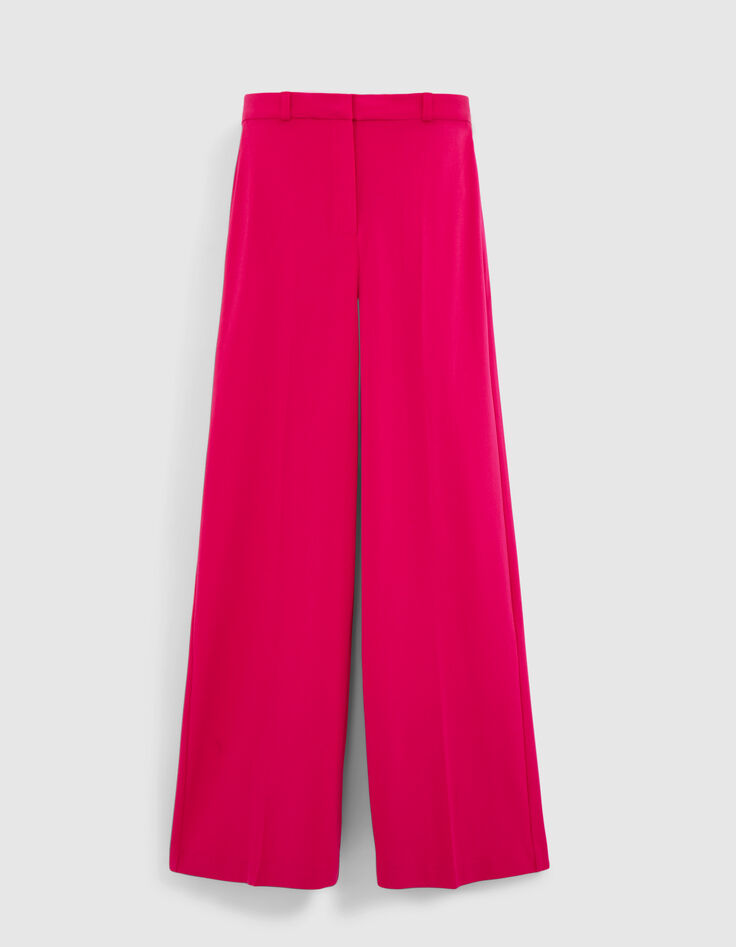 Pantalon tailleur fuchsia Femme-6