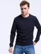 Sudadera marina punto relieve Los Ángeles Hombre-1
