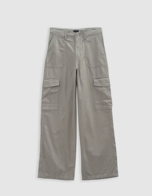 Groene BATTLE-broek meisjes - IKKS