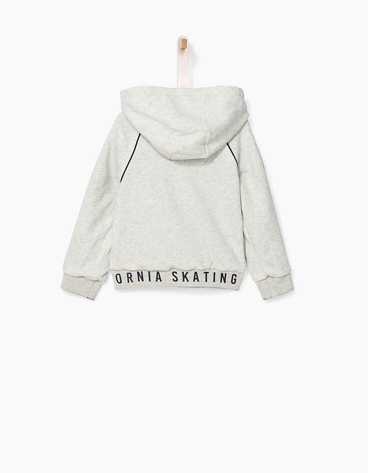 Bomber réversible navy et beige clair garçon-6