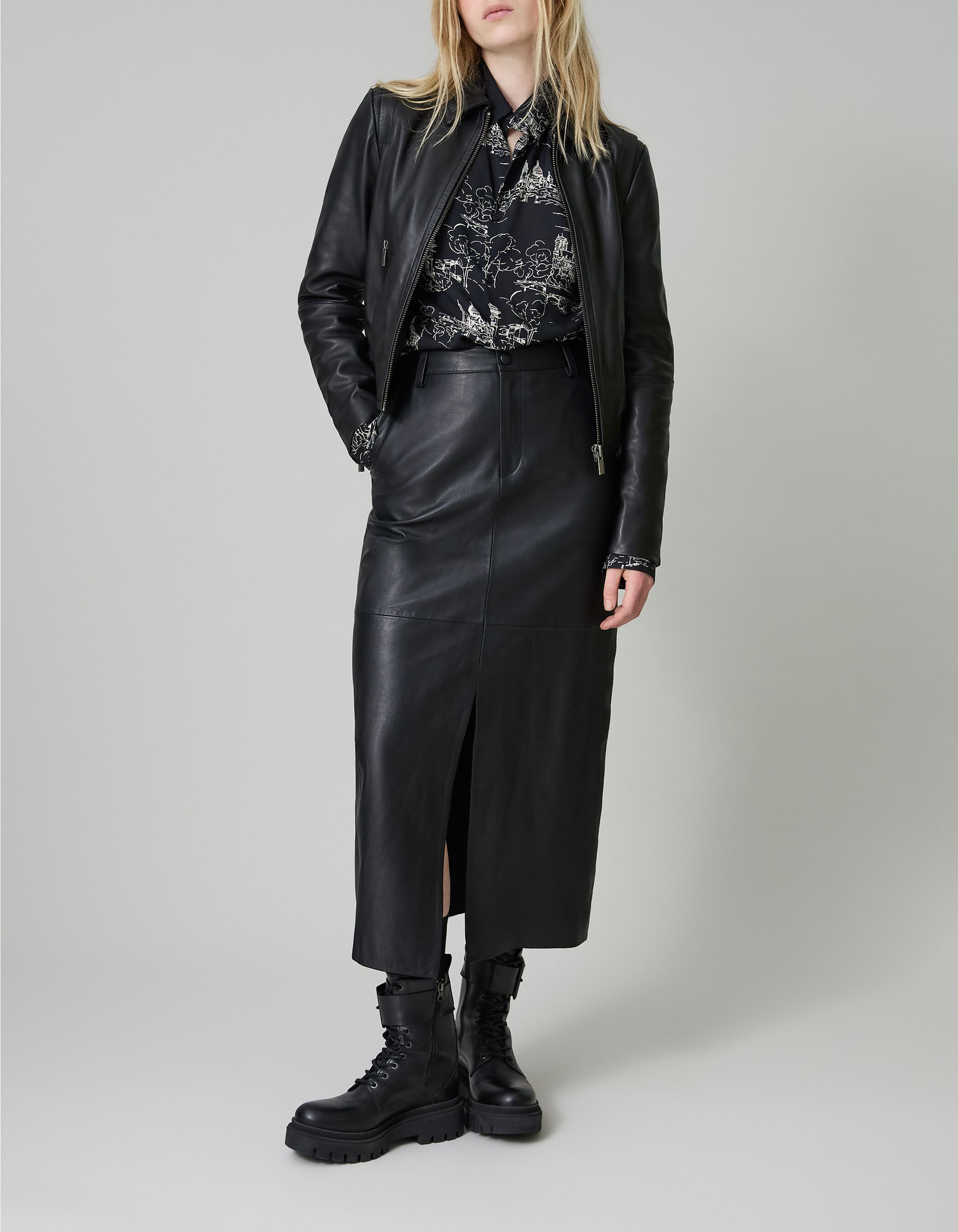 string jacket melt the lady　ブラック string jacket melt the lady ブラック 2401W_BLK_FRT1.jpg