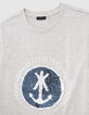 Boys’ marl T-shirt, palm tree/anchor reversible sequins-6