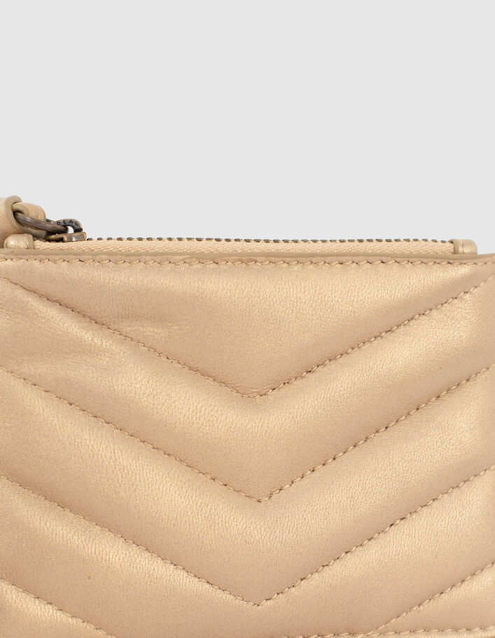 Porte-cartes femme en cuir & Pochette clés