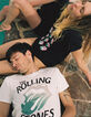 Men’s white ROLLING STONES tongue T-shirt-1