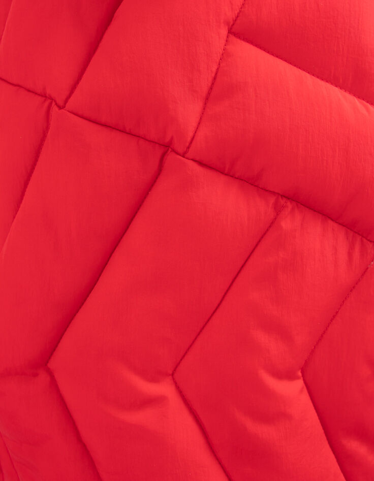 Ärmellose Jungen-Wendesteppweste Marineblau/Rot-6