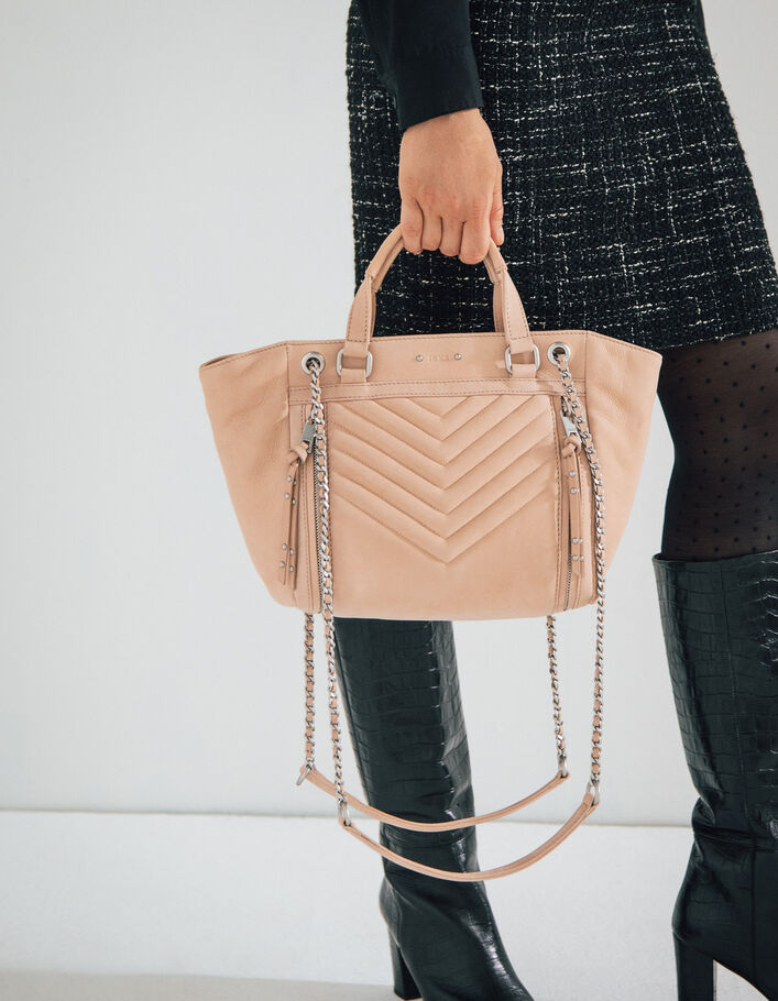 Damencabastasche 1440 MEDIUM PASTEL in Nude-7