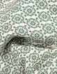 Amerciana verde con estampado étnico para mujer-4