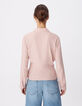 Blusa envolvente de Lyocell&reg; rosa para mujer-3