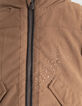 Parka camel fourrée à capuche bébé garçon-6