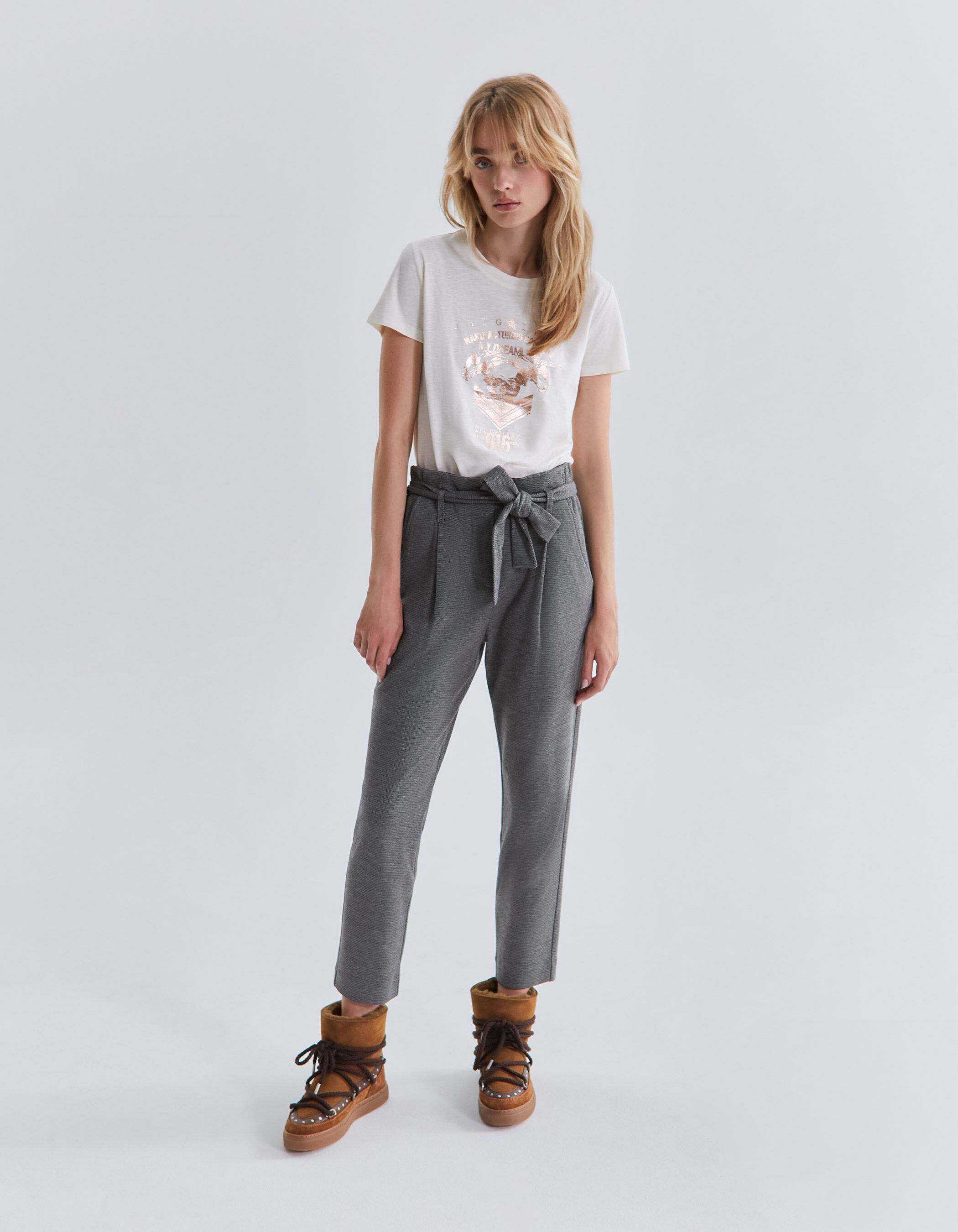 Pantalon costume shop taille haute