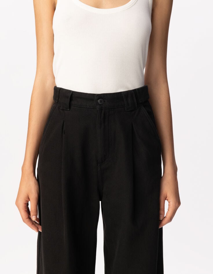 Jean large noir Pénélope Femme-7 Jean large noir Pénélope Femme-7