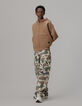 Pantalon battle beige motif camouflage garçon-2