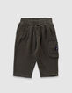 Baby boys’ striped T-shirt and trousers outfit-5