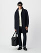 Men's blue trench coat with removable facing-1