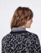 Cardigan mi-long apport alpaga jacquard léopard femme-4