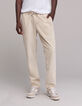Herenbroek COMFORT beige ribfluweel-2
