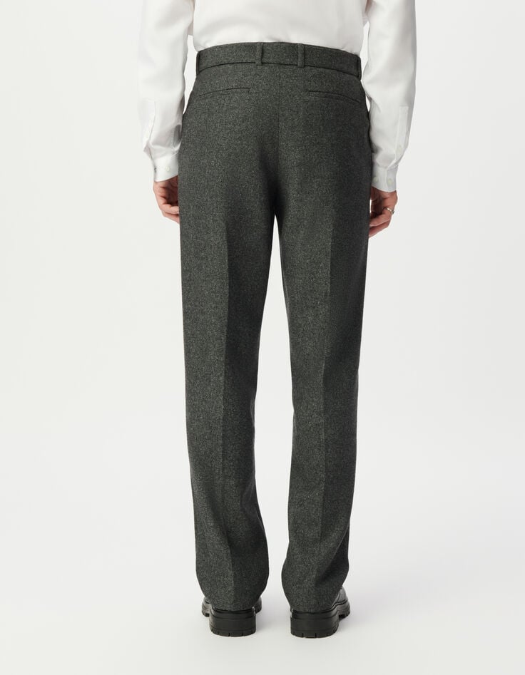 Men’s grey tweed-look suit trousers-3 Men’s grey tweed-look suit trousers-3