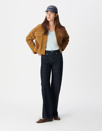 Jean bootcut brut taille haute cropped Margiel Femme - IKKS