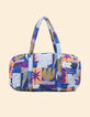Beige Tasche Grafik-Blumenmotiv I.Code x THE FEEBLES-4