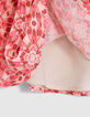Top lencero rosa estampado étnico niña-5